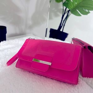 Victoria’s Secret pink handbag